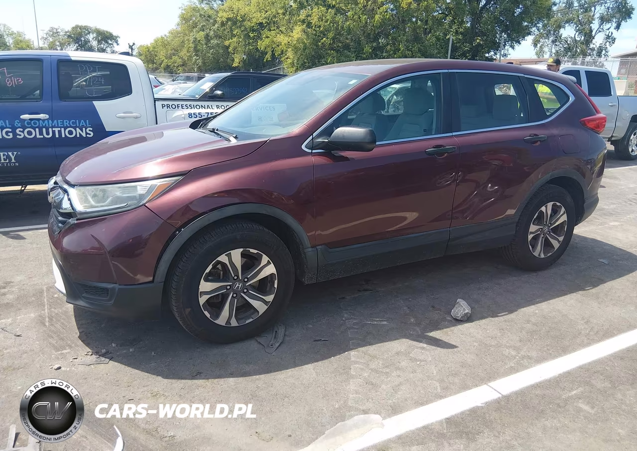 2018 Honda Cr-V Lx VIN:2HKRW6H31JH200106 - 2