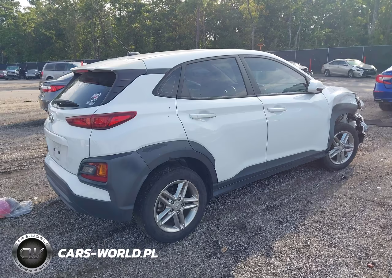 2021 Hyundai Kona Se VIN:KM8K12AAXMU661280 - 4