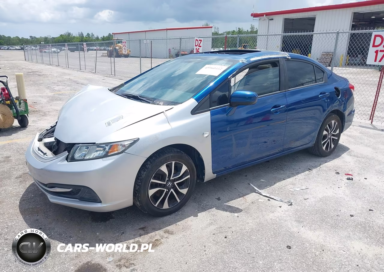 2014 Honda Civic Ex VIN:2HGFB2F8XEH559380 - 2