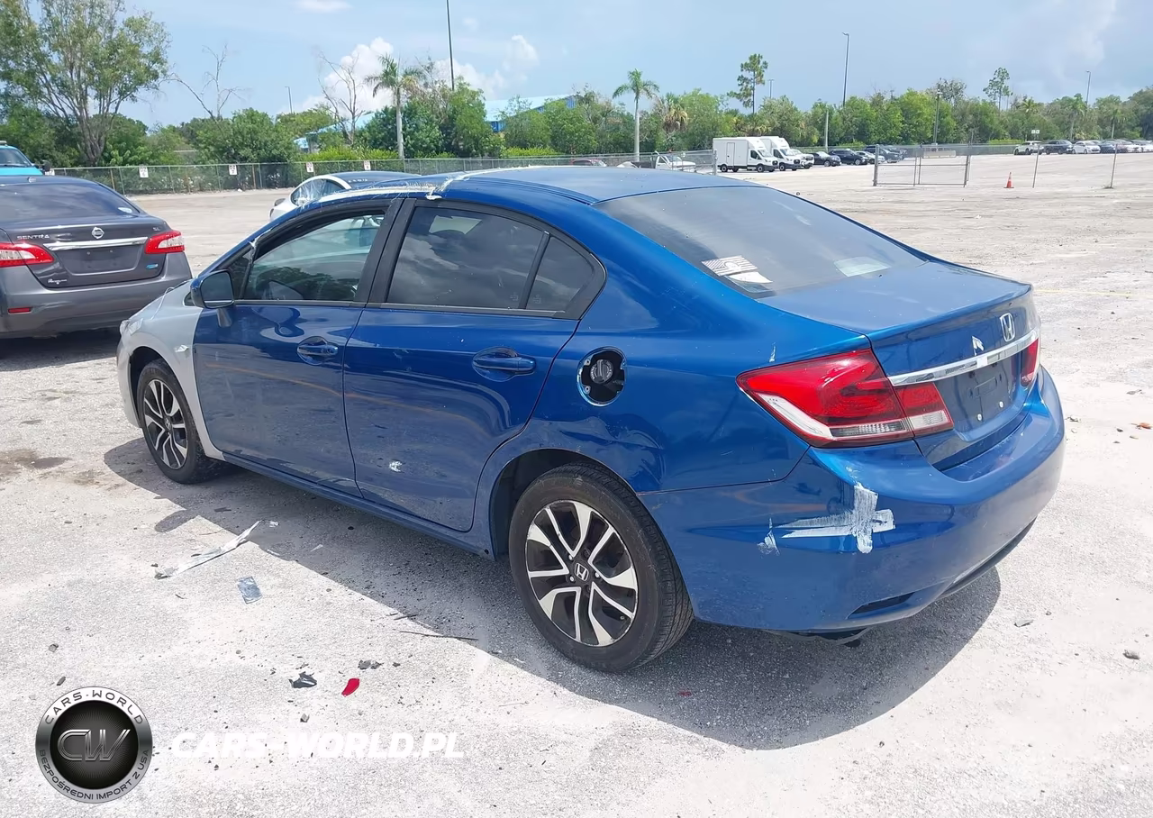 2014 Honda Civic Ex VIN:2HGFB2F8XEH559380 - 3