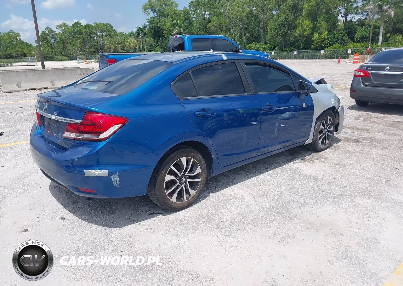 2014 Honda Civic Ex VIN:2HGFB2F8XEH559380 - 4