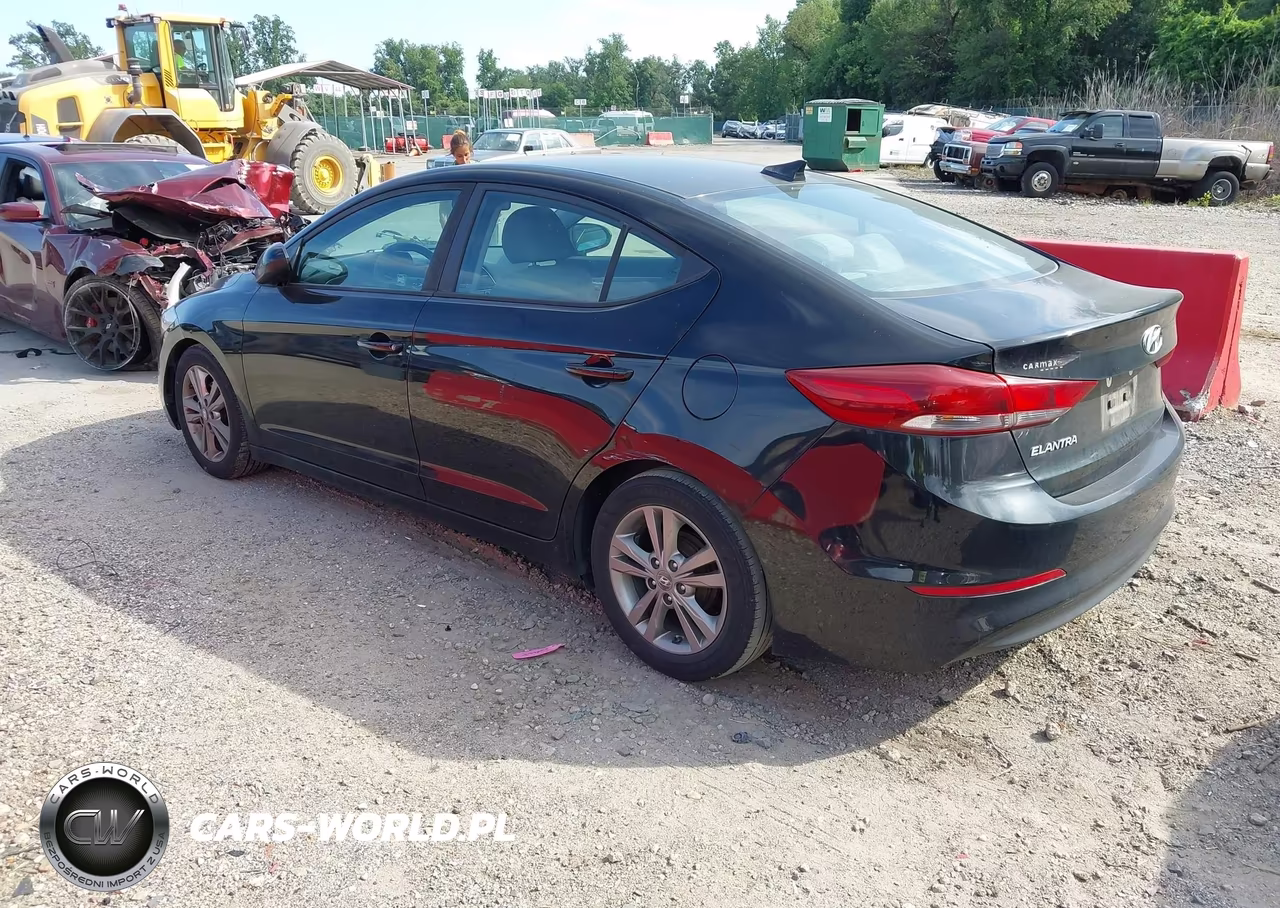 2017 Hyundai Elantra Se VIN:KMHD84LF0HU103050 - 3