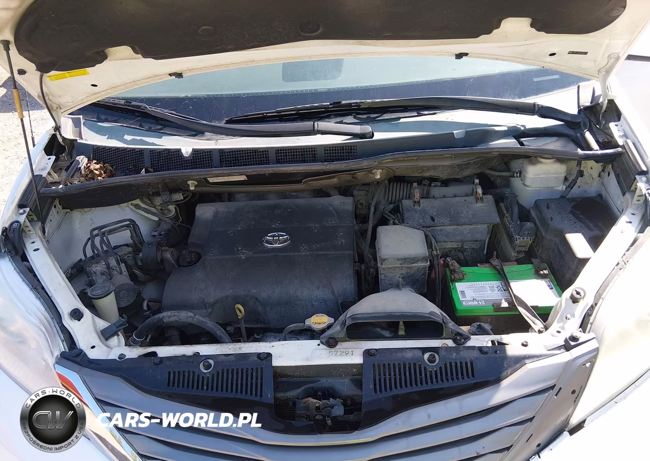 2013 Toyota Sienna Xle V6 8 Passenger VIN:5TDYK3DC4DS335185 - 10