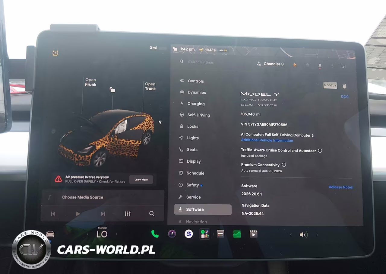 2021 Tesla Model Y Long Range Dual Motor All-Wheel Drive VIN:5YJYGAEE0MF270586 - 7