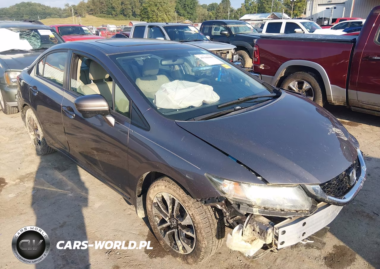 2015 Honda Civic Ex VIN:19XFB2F80FE243689 - 1