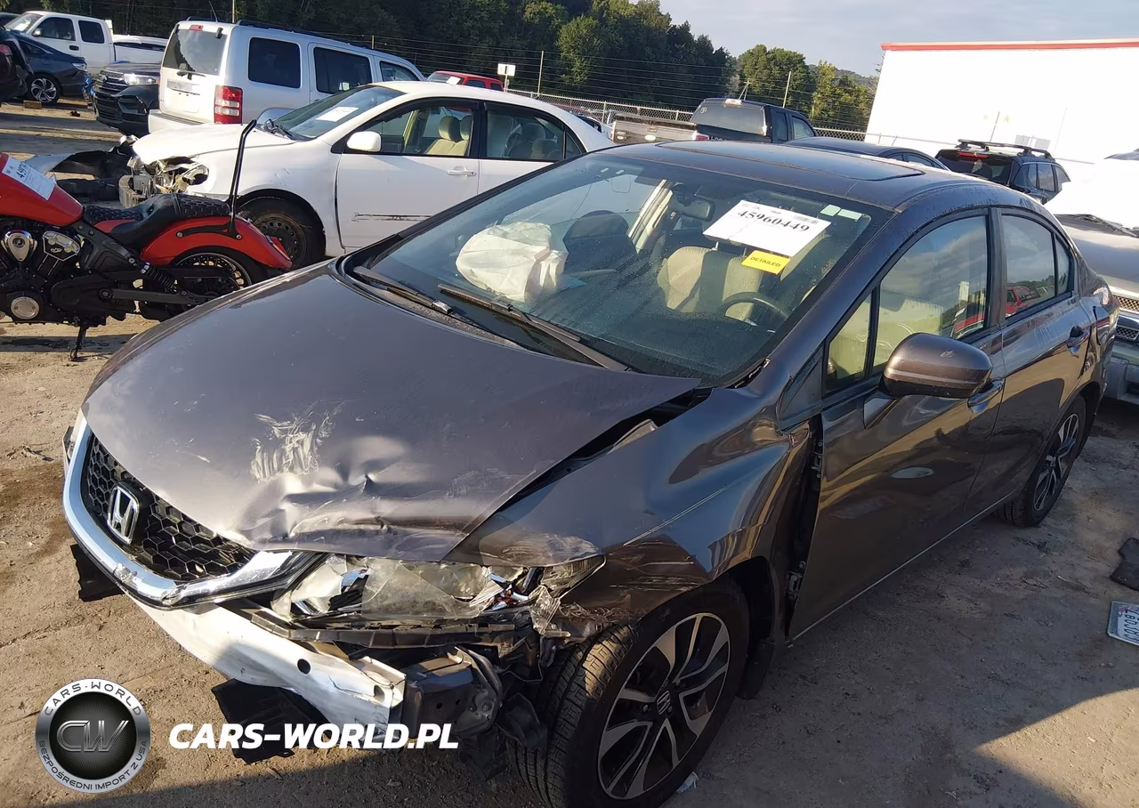 2015 Honda Civic Ex VIN:19XFB2F80FE243689 - 2