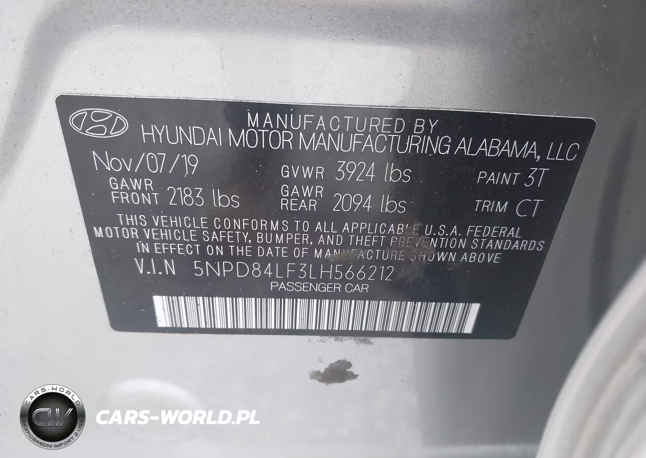 2020 Hyundai Elantra Sel VIN:5NPD84LF3LH566212 - 9