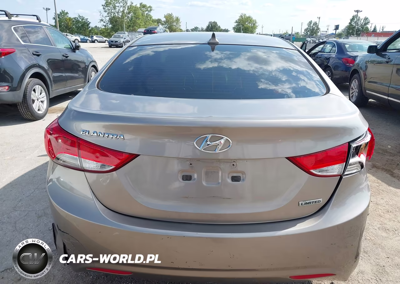 2012 Hyundai Elantra Limited VIN:5NPDH4AE8CH148979 - 16