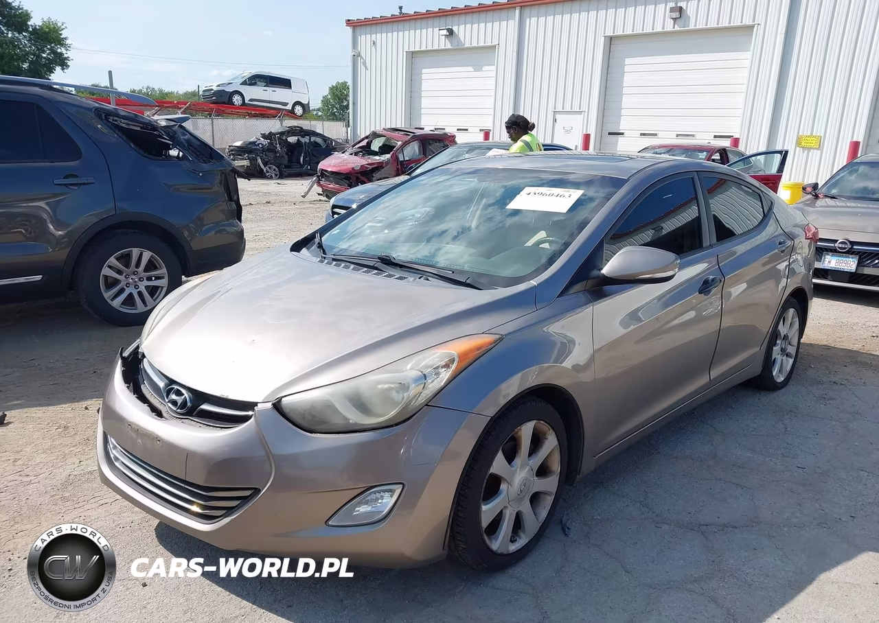 2012 Hyundai Elantra Limited VIN:5NPDH4AE8CH148979 - 2
