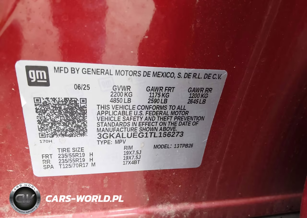 2026 GMC Terrain Awd Elevation VIN:3GKALUEG1TL166273 - 9