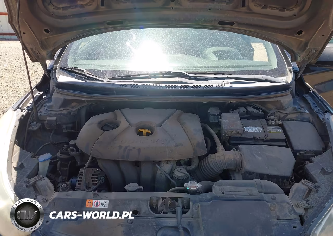 2013 Hyundai Elantra Gls VIN:5NPDH4AE7DH200782 - 10