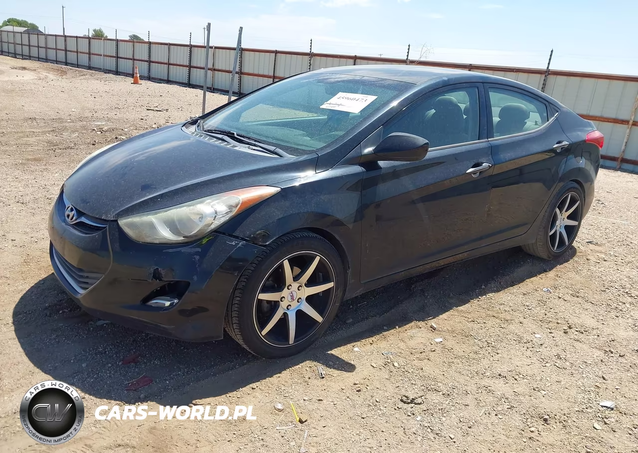 2013 Hyundai Elantra Gls VIN:5NPDH4AE7DH200782 - 2