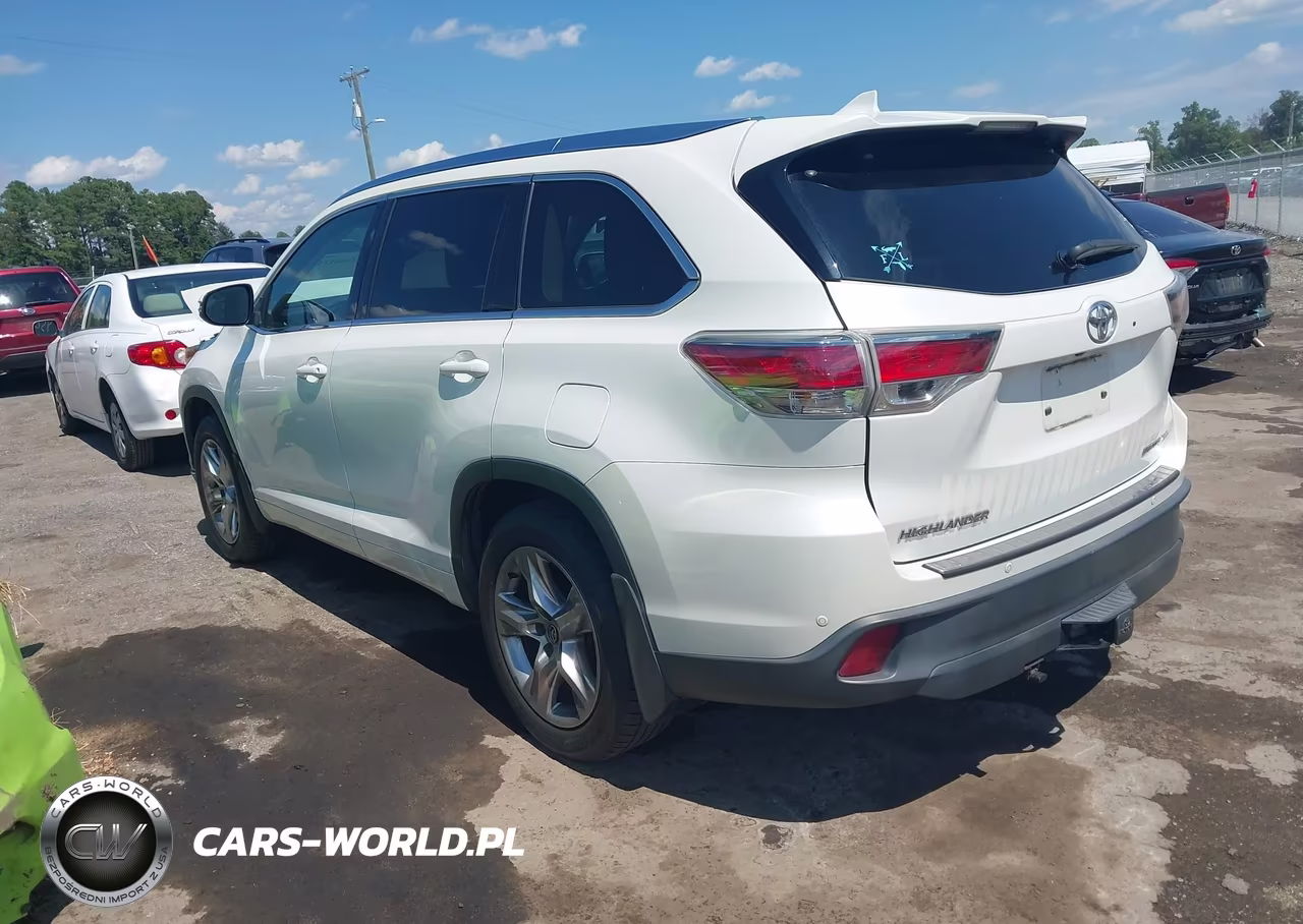 2016 Toyota Highlander Limited Platinum V6 VIN:5TDDKRFH2GS235410 - 3