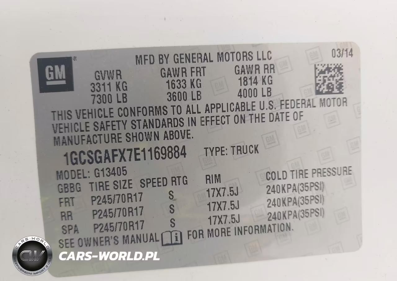 2014 Chevrolet Express 1500 Work Van VIN:1GCSGAFX7E1169884 - 9