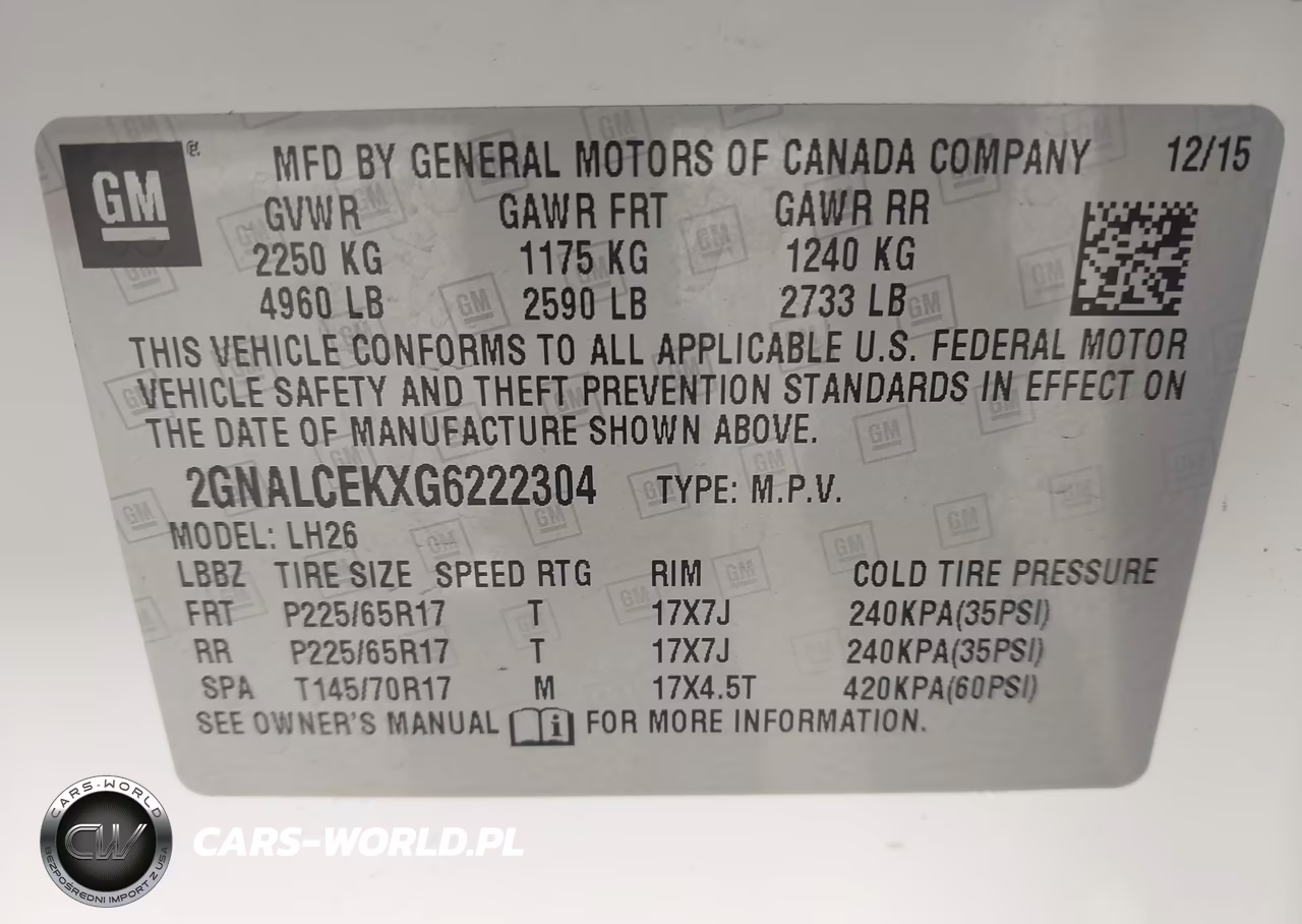 2016 Chevrolet Equinox Lt VIN:2GNALCEKXG6222304 - 9