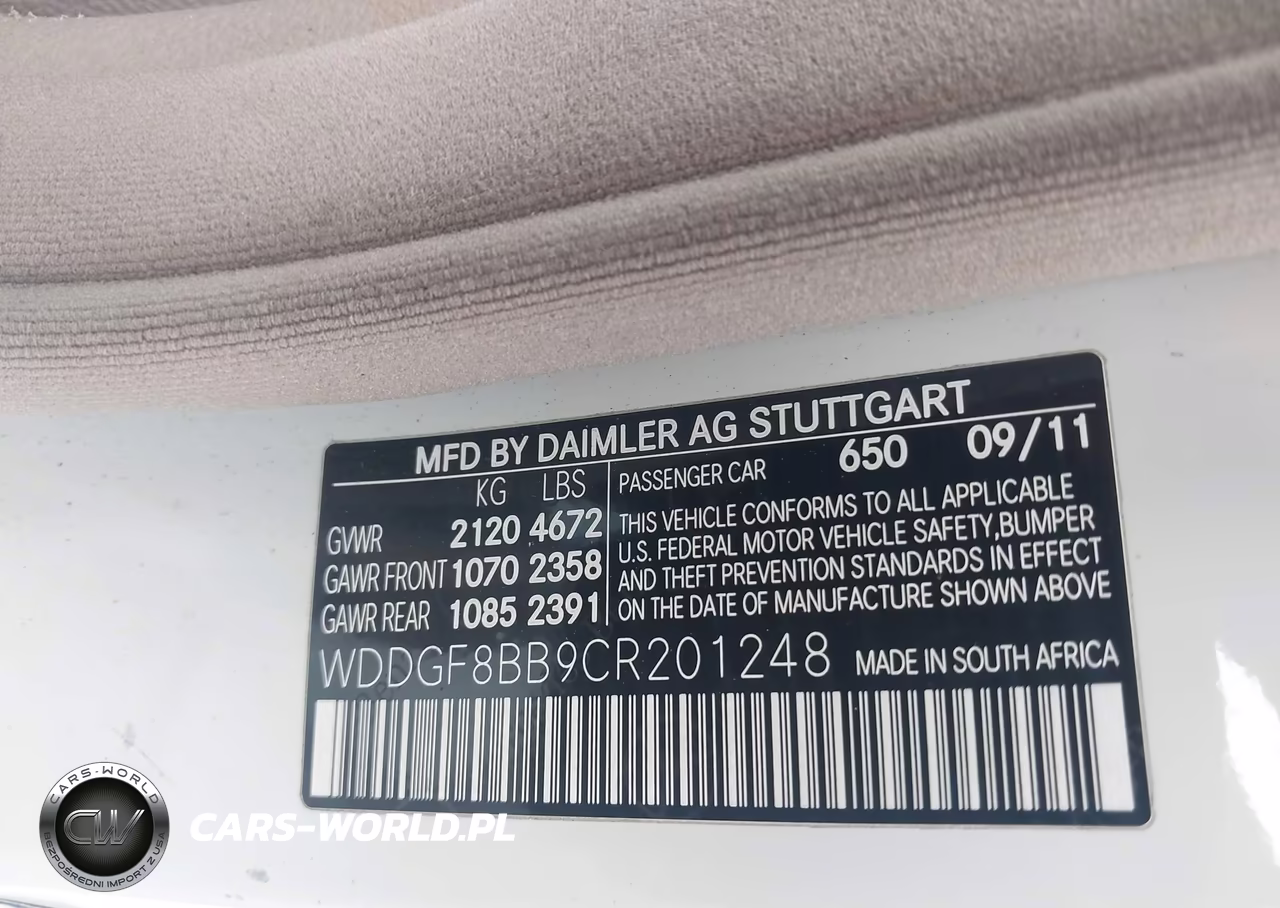 2012 Mercedes-Benz C 300 Sport 4Matic VIN:WDDGF8BB9CR201248 - 9