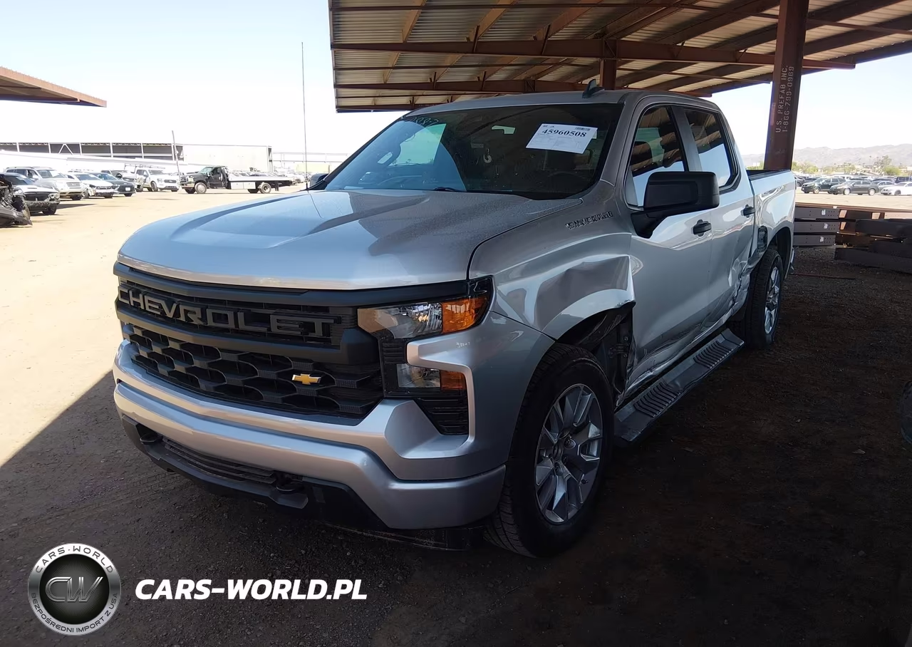 2022 Chevrolet Silverado 1500 2Wd Short Bed Custom VIN:3GCPABEK7NG510866 - 2