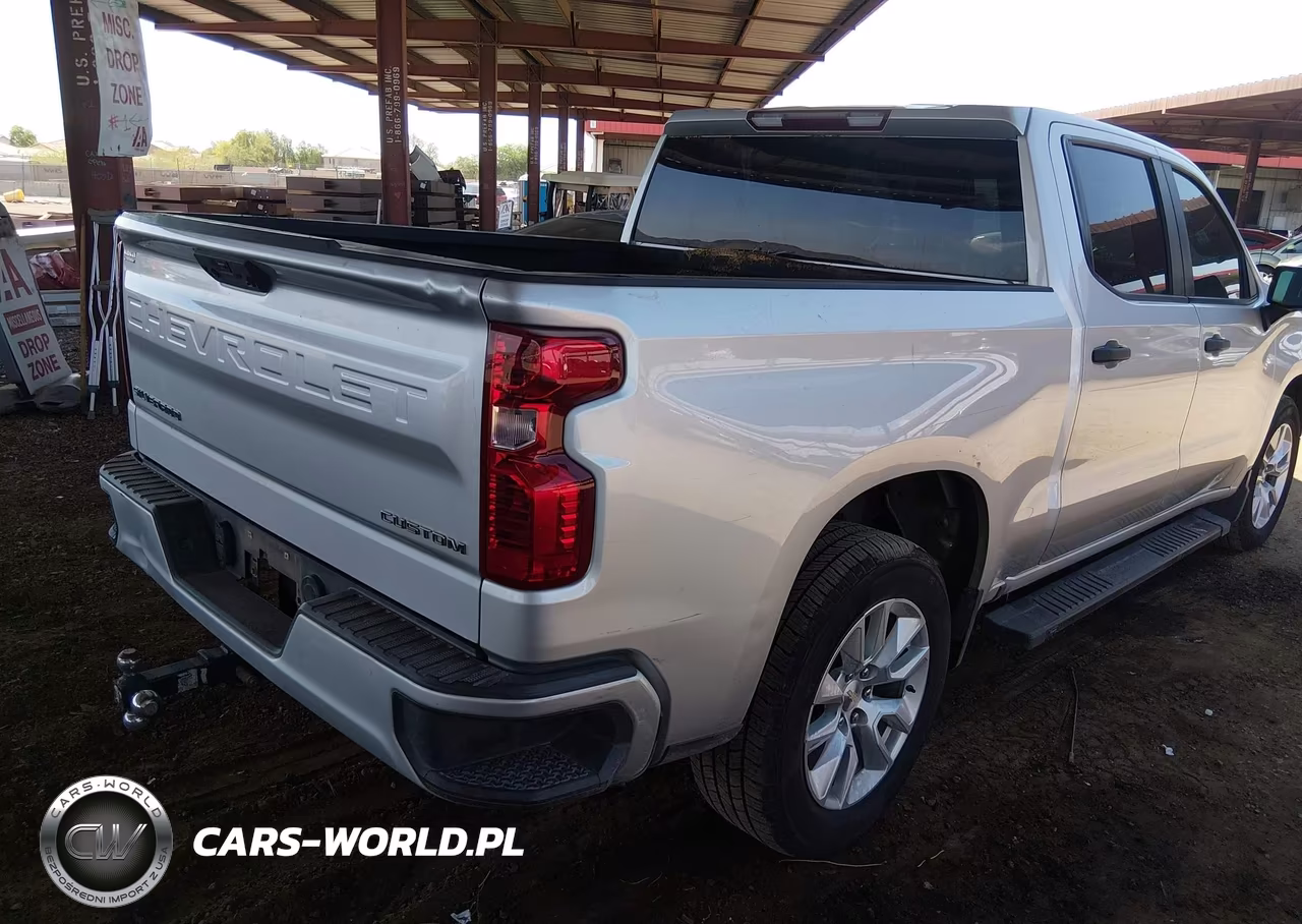 2022 Chevrolet Silverado 1500 2Wd Short Bed Custom VIN:3GCPABEK7NG510866 - 4