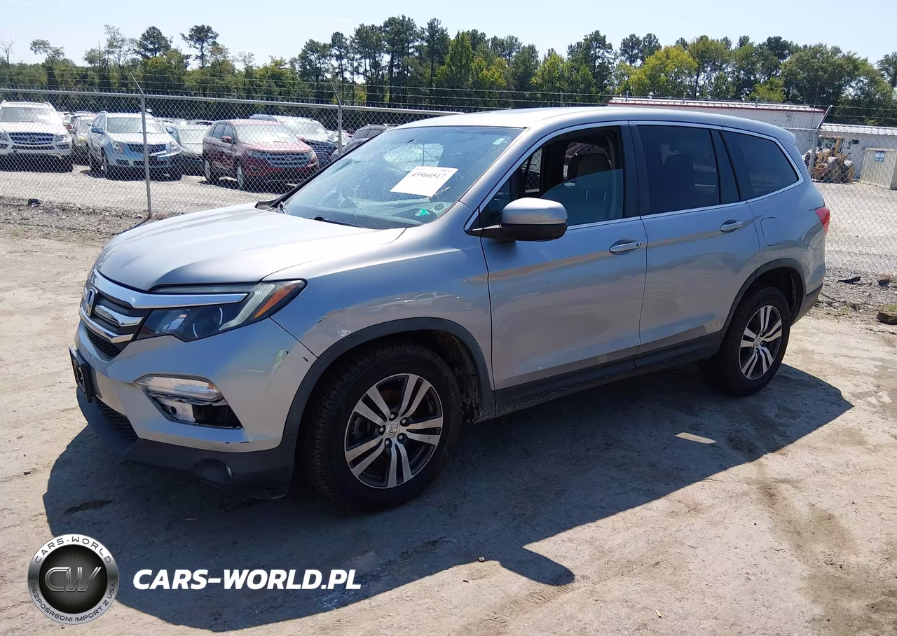 2018 Honda Pilot Ex-L VIN:5FNYF6H57JB064110 - 2