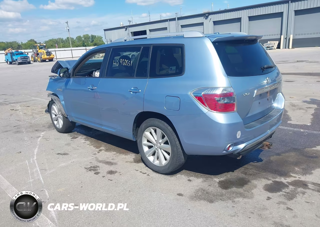 2009 Toyota Highlander Hybrid Limited VIN:JTEEW44A292036428 - 3