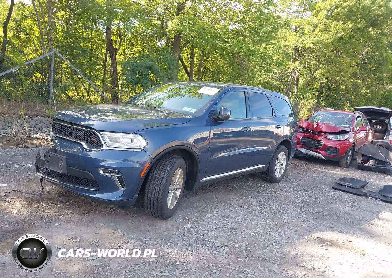 2021 Dodge Durango Sxt Awd VIN:1C4RDJAG1MC578738 - 2