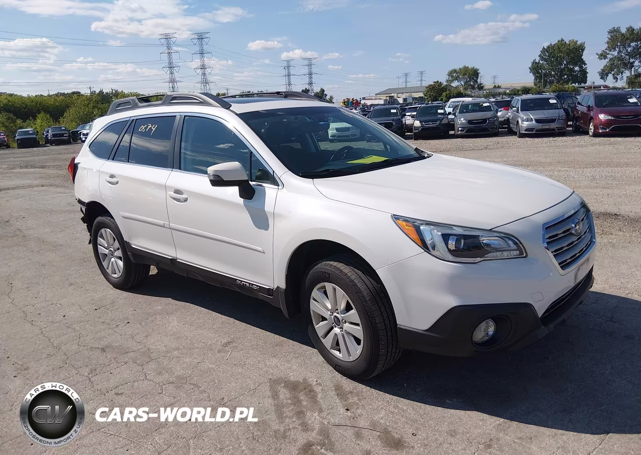 2016 Subaru Outback 2.5I Premium VIN:4S4BSBHC1G3219194 - 1
