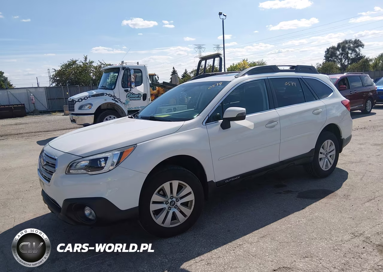 2016 Subaru Outback 2.5I Premium VIN:4S4BSBHC1G3219194 - 2