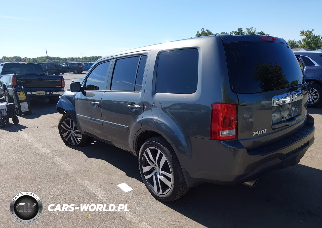 2013 Honda Pilot Ex-L VIN:5FNYF4H54DB046799 - 3