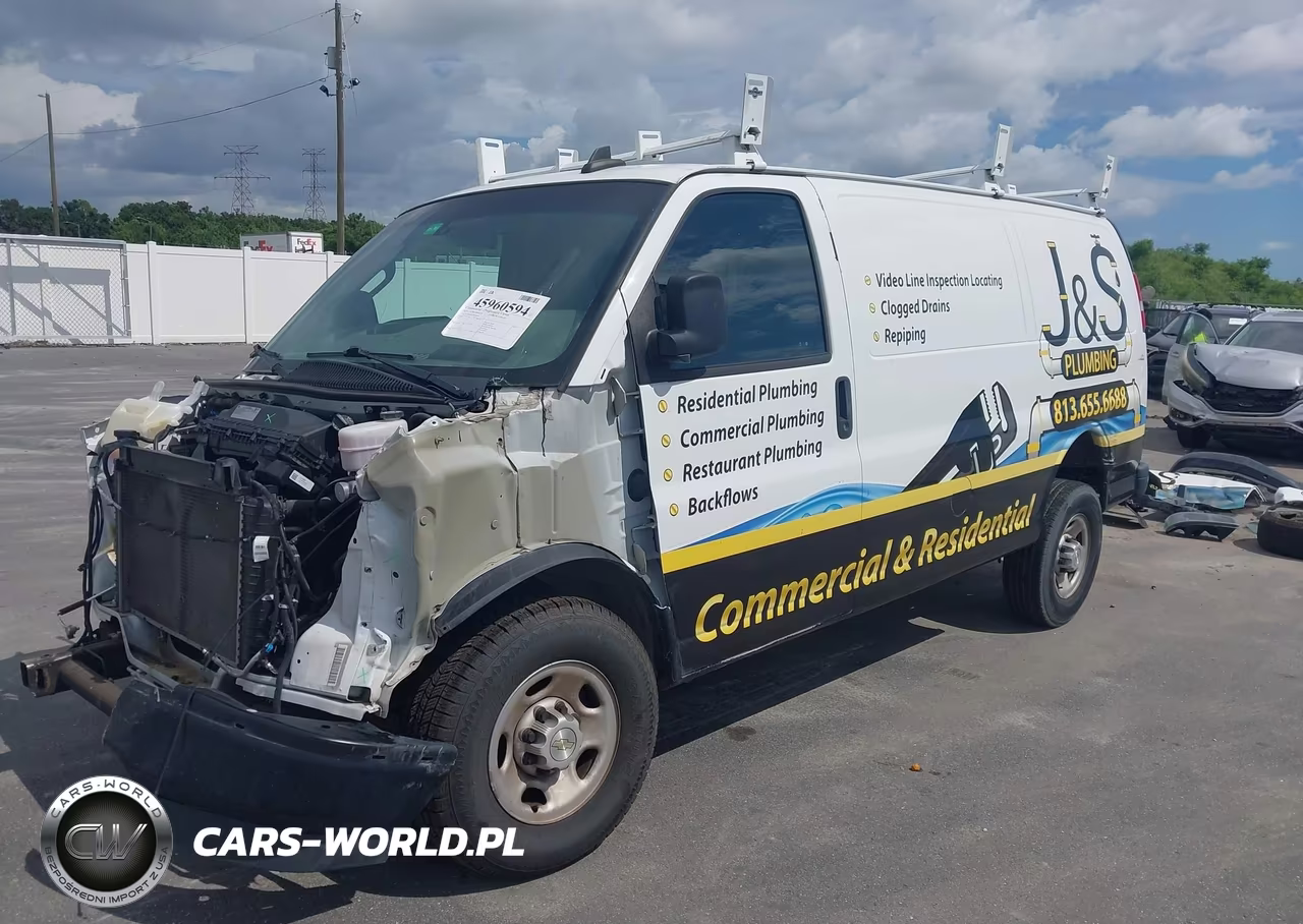 2023 Chevrolet Express Cargo Rwd 2500 Regular Wheelbase Wt VIN:1GCWGAFP5P1181018 - 2