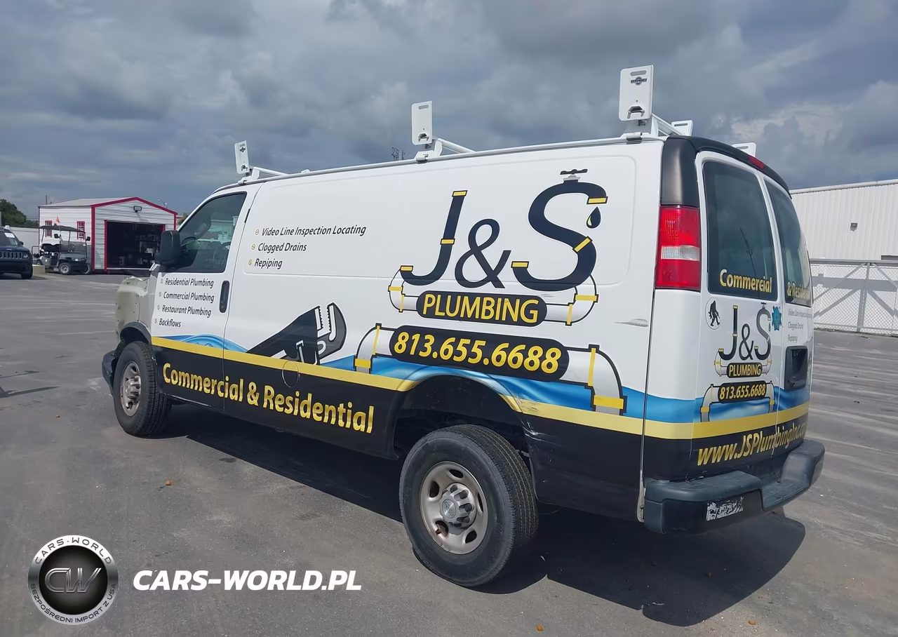 2023 Chevrolet Express Cargo Rwd 2500 Regular Wheelbase Wt VIN:1GCWGAFP5P1181018 - 3