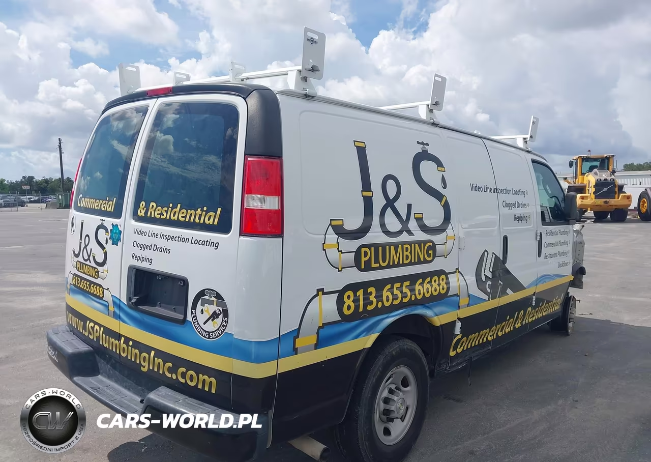 2023 Chevrolet Express Cargo Rwd 2500 Regular Wheelbase Wt VIN:1GCWGAFP5P1181018 - 4