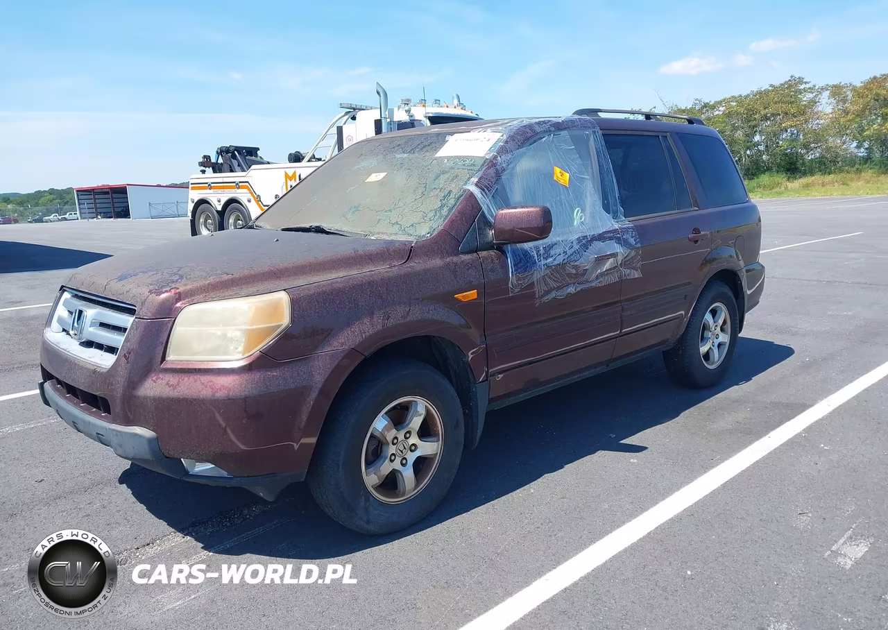 2008 Honda Pilot Ex-L VIN:5FNYF28598B019172 - 2