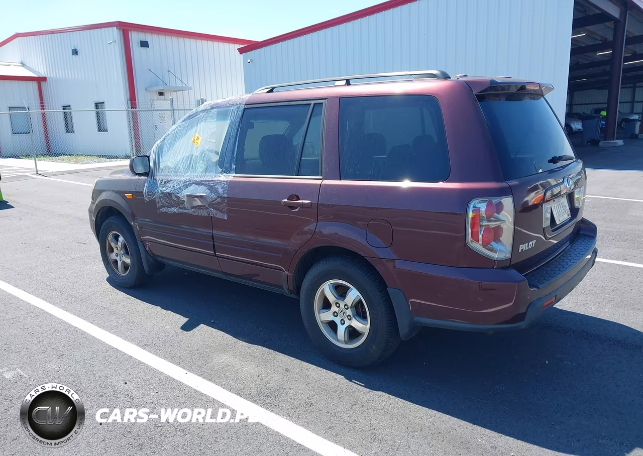 2008 Honda Pilot Ex-L VIN:5FNYF28598B019172 - 3