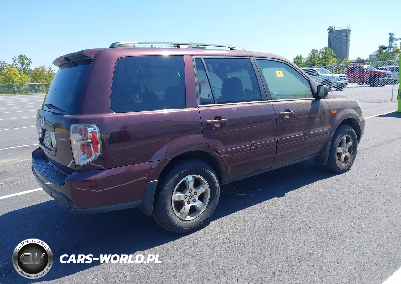 2008 Honda Pilot Ex-L VIN:5FNYF28598B019172 - 4