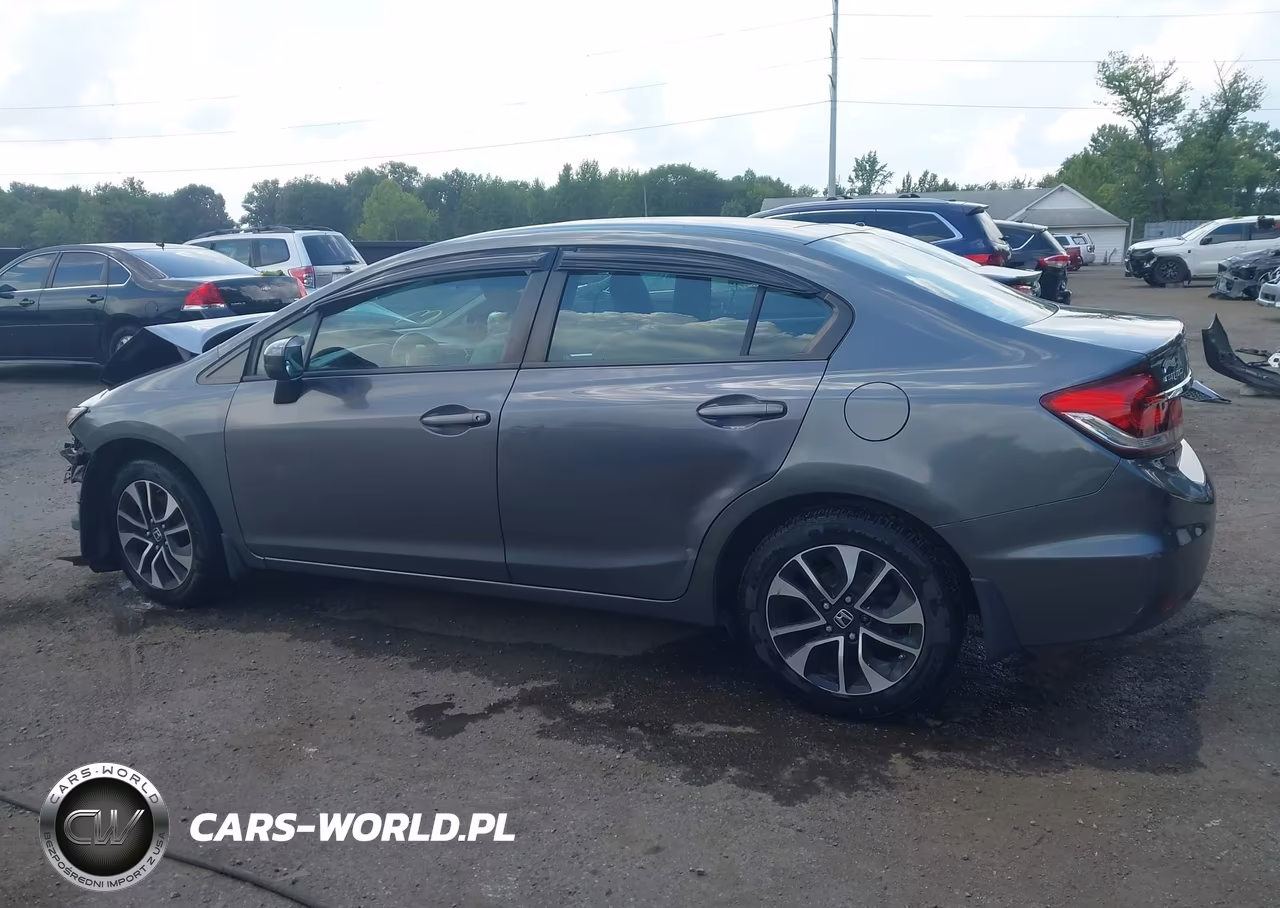 2013 Honda Civic Ex VIN:2HGFB2F82DH502525 - 14