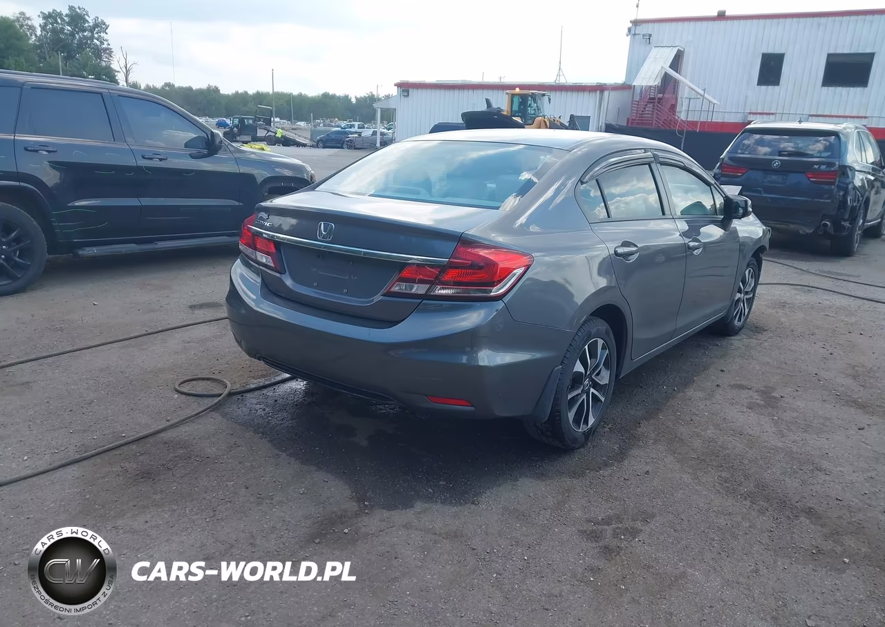2013 Honda Civic Ex VIN:2HGFB2F82DH502525 - 4