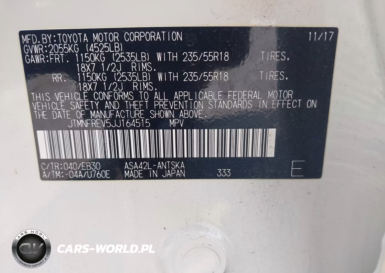 2018 Toyota Rav4 Se VIN:JTMNFREV5JJ164515 - 9