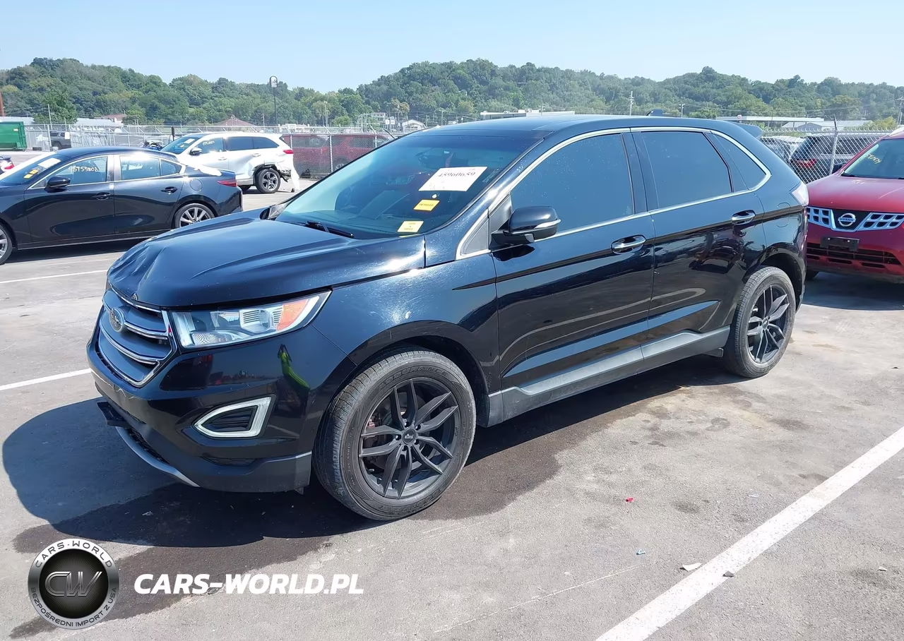 2018 Ford Edge Titanium VIN:2FMPK4K93JBB64043 - 2