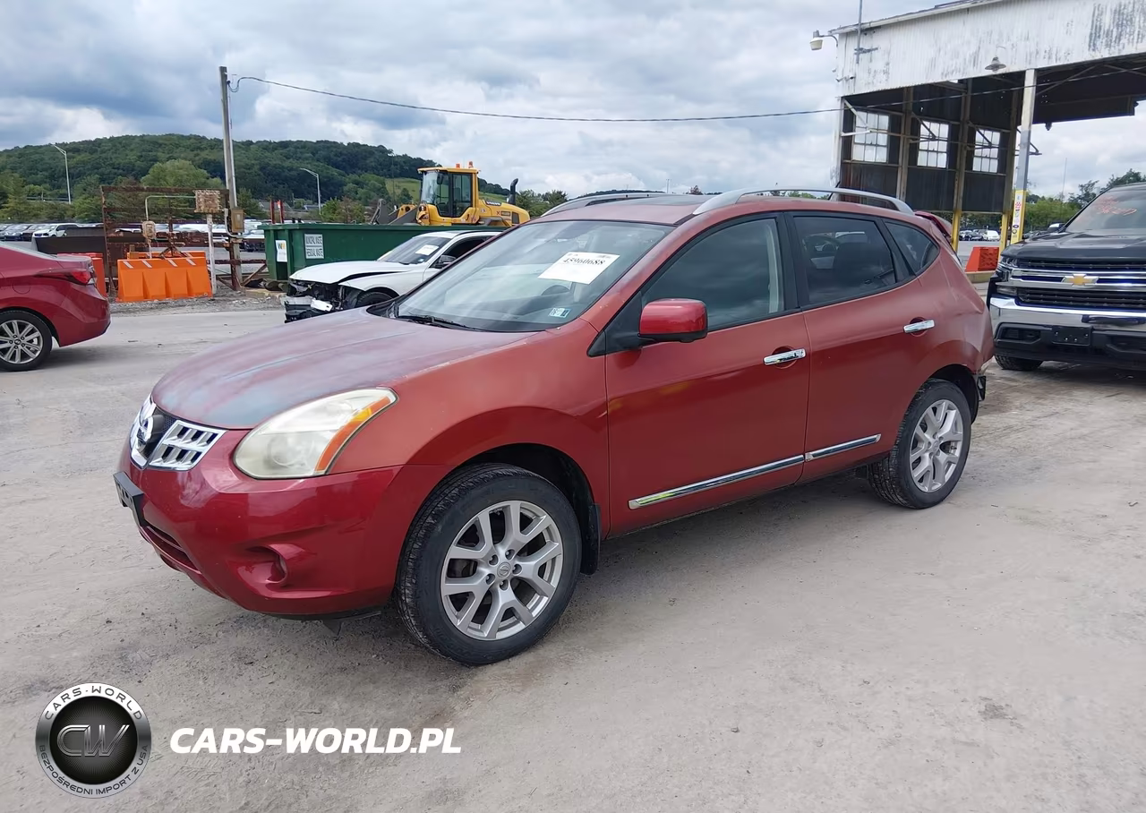 2012 Nissan Rogue Sv W-Sl Pkg VIN:JN8AS5MVXCW391746 - 2