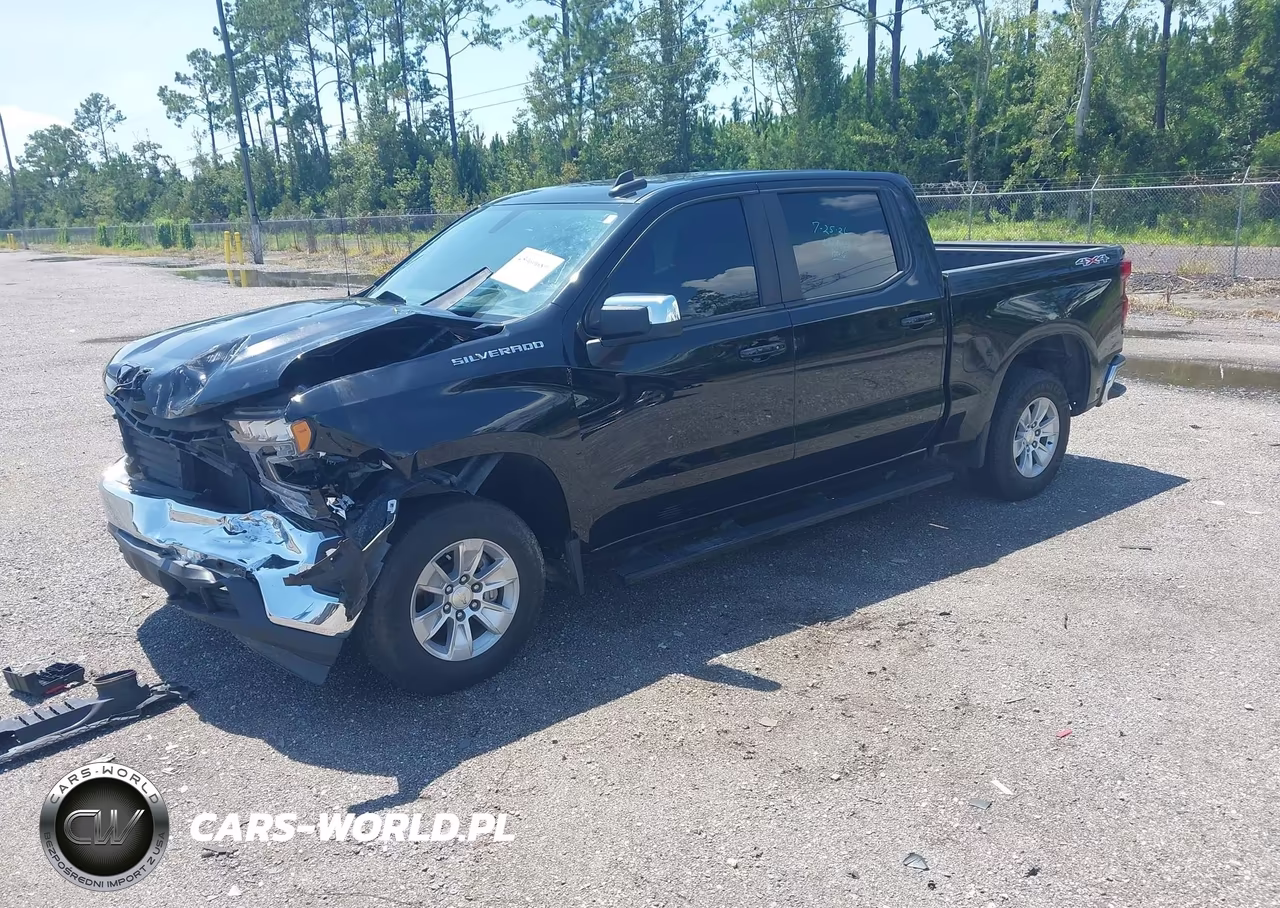 2022 Chevrolet Silverado 1500 Ltd 4Wd Short Bed Lt VIN:3GCUYDED2NG127137 - 2