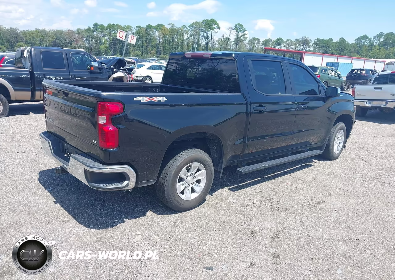 2022 Chevrolet Silverado 1500 Ltd 4Wd Short Bed Lt VIN:3GCUYDED2NG127137 - 4