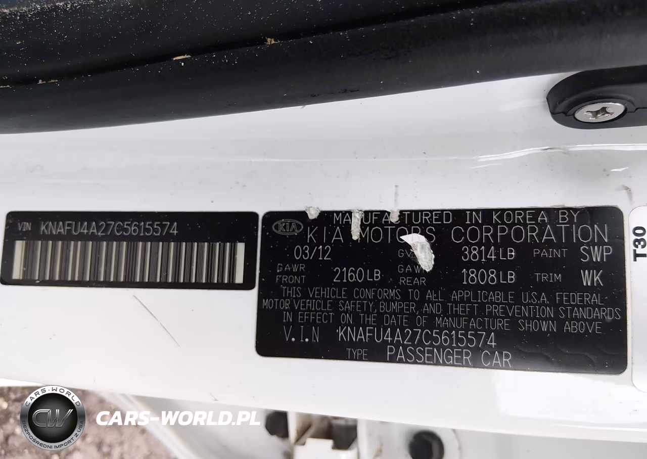 2012 Kia Forte Ex VIN:KNAFU4A27C5615574 - 9