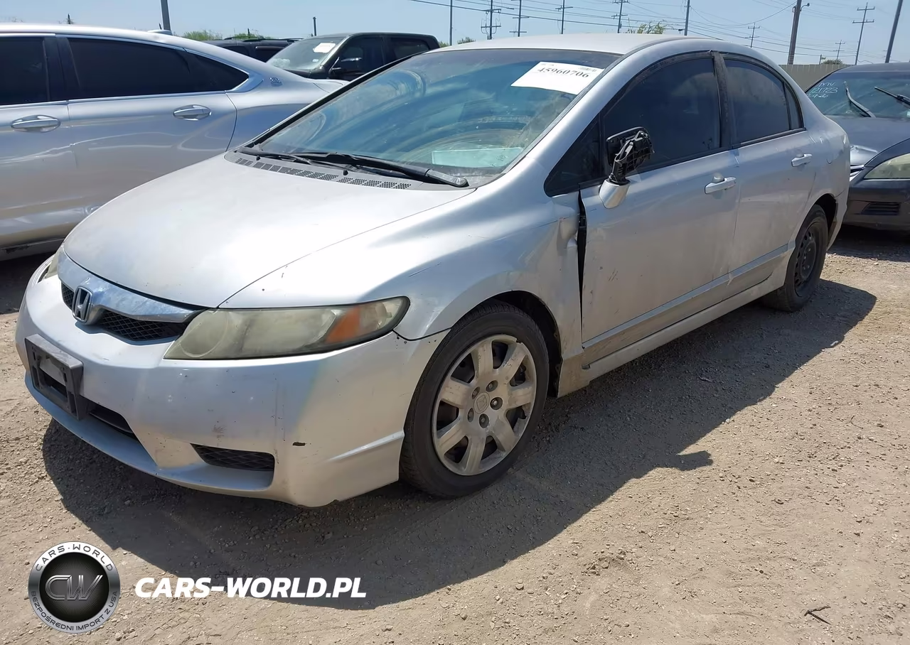2010 Honda Civic Lx VIN:2HGFA1F57AH308894 - 2