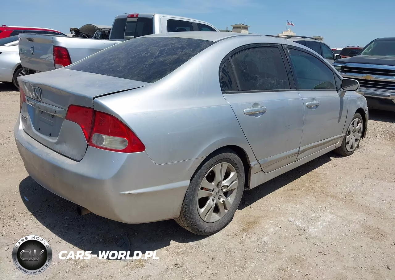 2010 Honda Civic Lx VIN:2HGFA1F57AH308894 - 4
