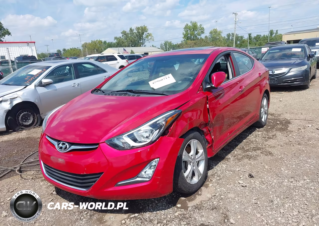 2016 Hyundai Elantra Value Edition VIN:KMHDH4AEXGU501844 - 12