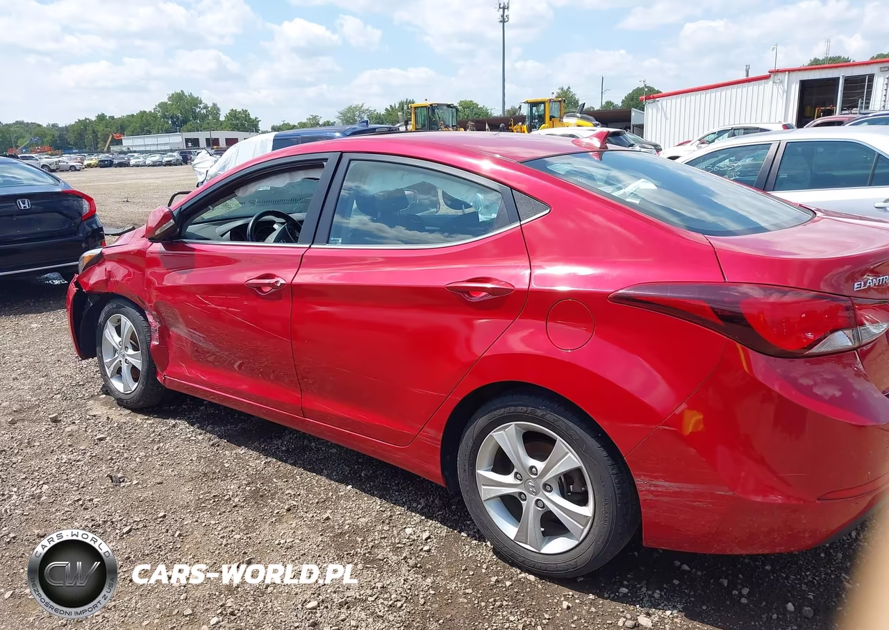 2016 Hyundai Elantra Value Edition VIN:KMHDH4AEXGU501844 - 14