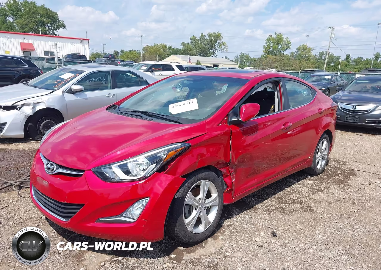 2016 Hyundai Elantra Value Edition VIN:KMHDH4AEXGU501844 - 2
