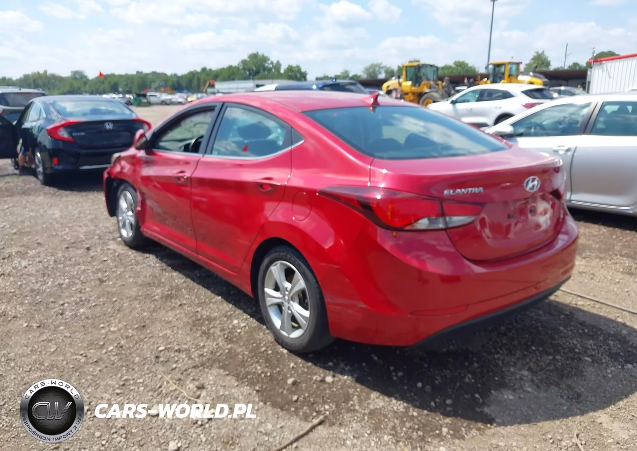 2016 Hyundai Elantra Value Edition VIN:KMHDH4AEXGU501844 - 3