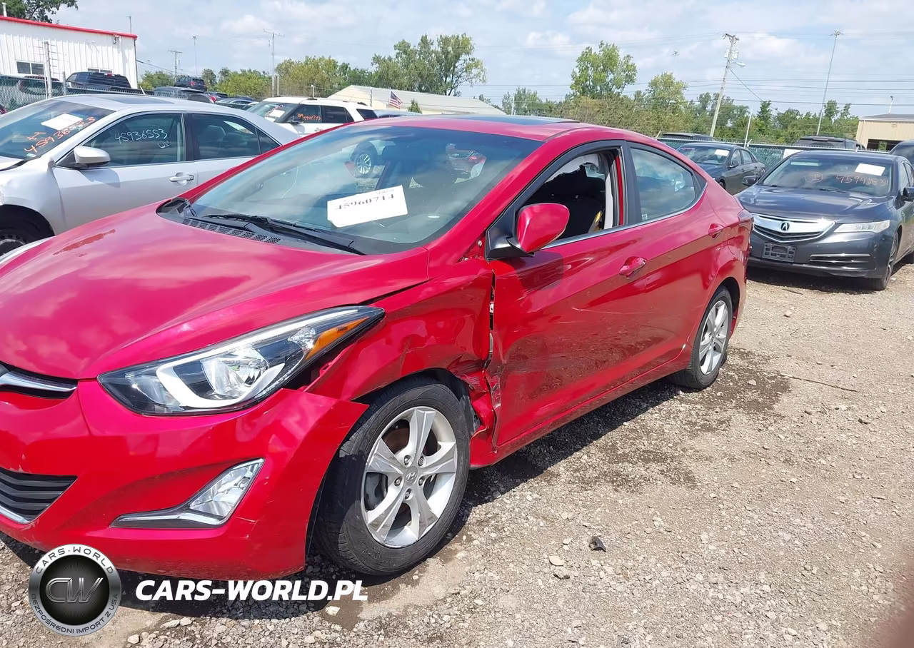 2016 Hyundai Elantra Value Edition VIN:KMHDH4AEXGU501844 - 6