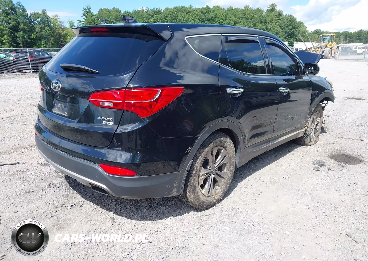 2013 Hyundai Santa Fe Sport VIN:5XYZUDLB5DG054703 - 4